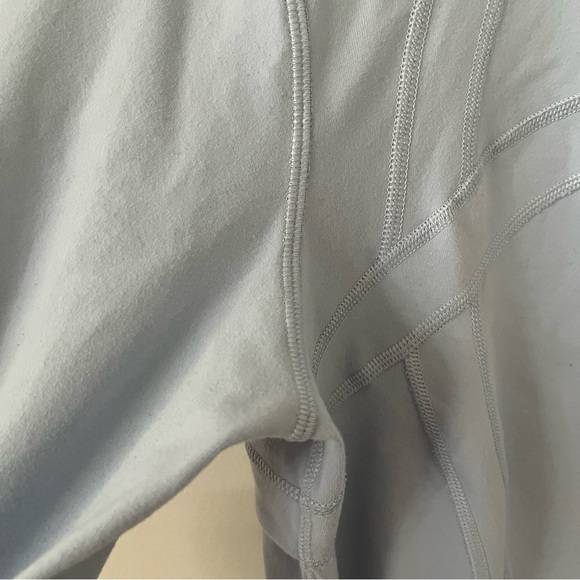 Lululemon athletica W4AWK define jacket light baby blue full zip athletic Sz 12 - Picture 5 of 12